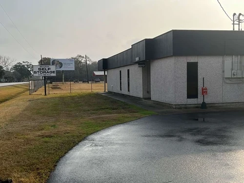 Brazos E-Z Self Storage storage facility exterior view