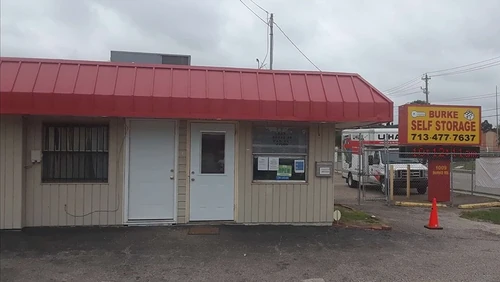Burke Self Storage storage facility exterior view