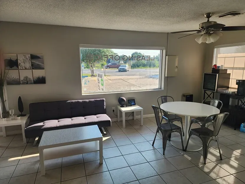 Clear Lake Storage office area