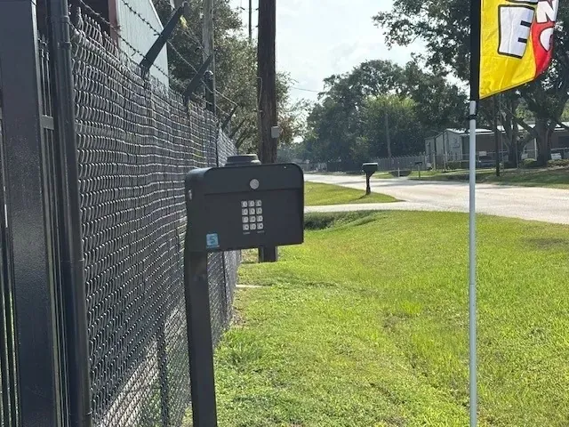 Huffmeister Boat & RV Storage, gated entry