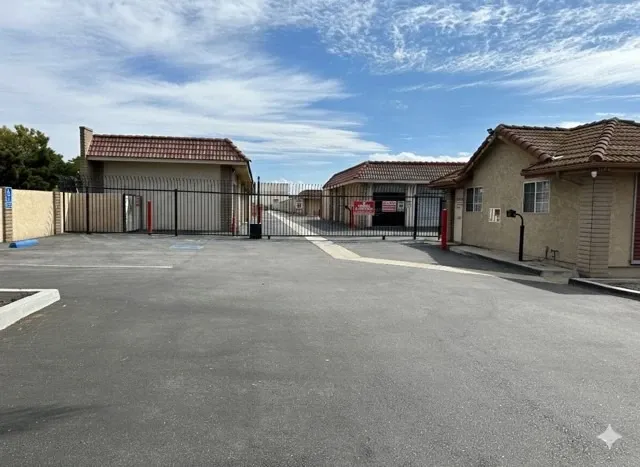 Ramona Mini Storage gated entry