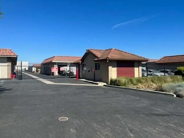 entry way to self storage facility