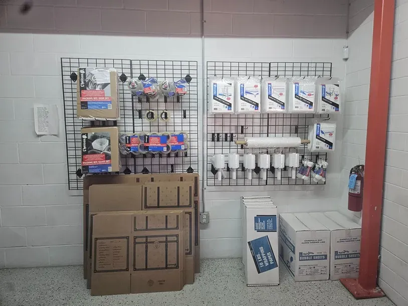 Texan Storage covered loading dock