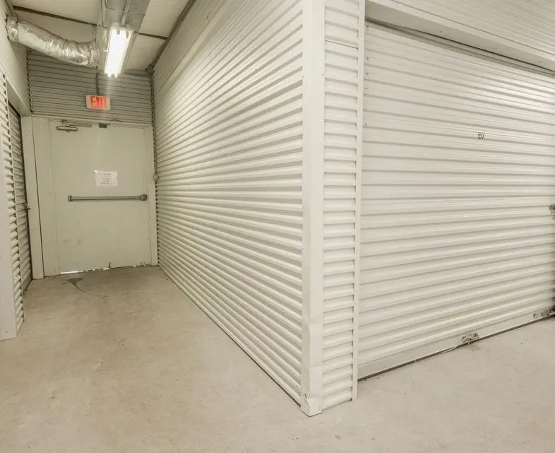 Exit door and inside storage Right Move Storage - Angleton
