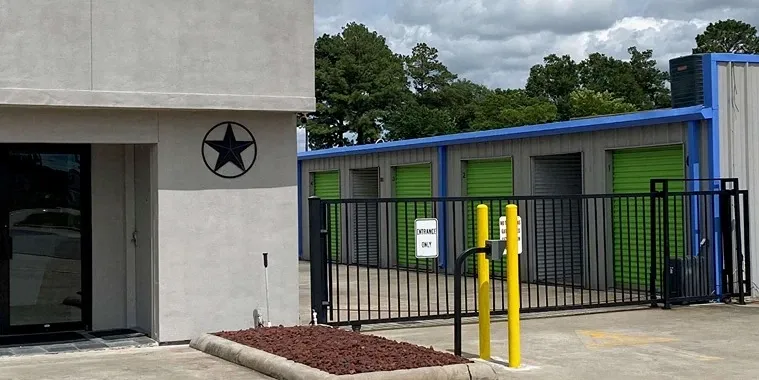 secure sliding entry gate