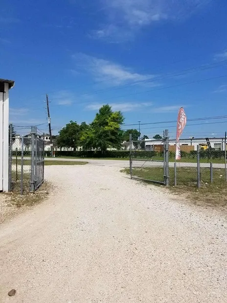 self storage gated entrance