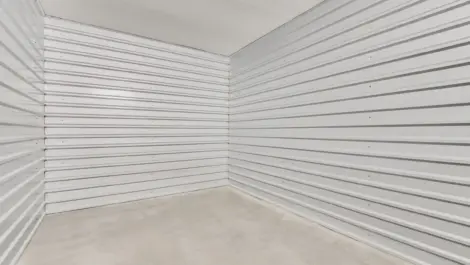 inside storage unit