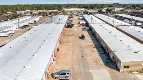 skyview of the storage facility