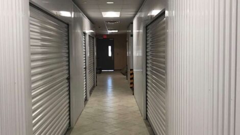 inside self storage units with roll up doors