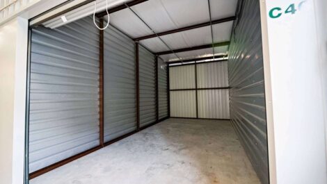 open self storage unit