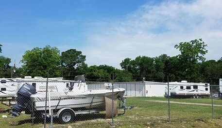 outdoor uncovered boat, rv and vehicle storage