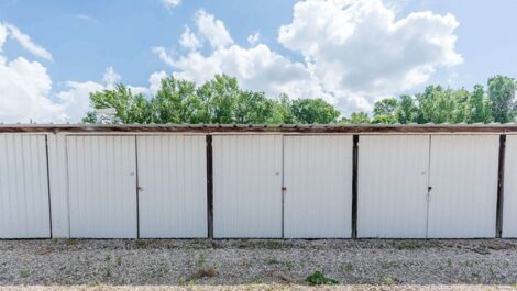 storage units with swing open doors